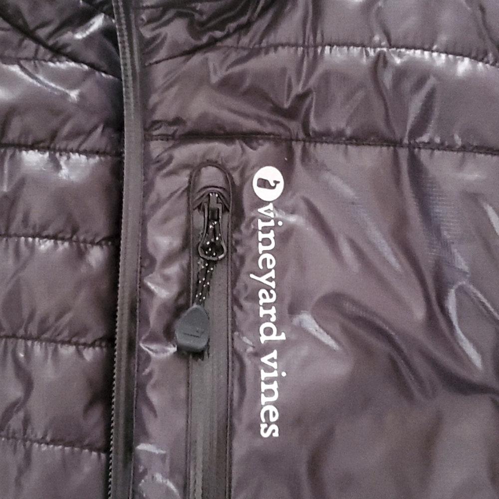 Women's Vineyard Vines Black Quilted Vest